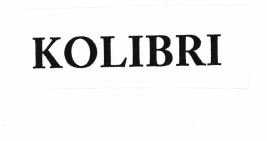 Trademark KOLIBRI