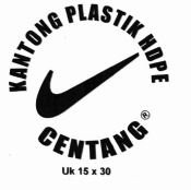Trademark KANTONMG PLASTIK HDPE CENTANG + LOGO
