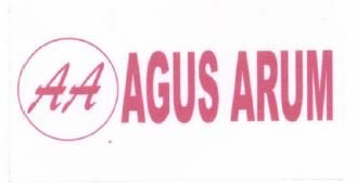 Trademark AA AGUS ARUM + LOGO