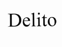 Trademark DELITO