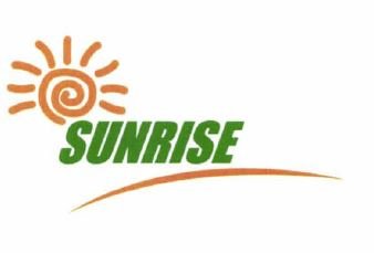 Trademark SUNRISE + logo