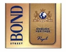 Trademark BOND STREET ENGLISH HERITAGE ROYAL + LOGO