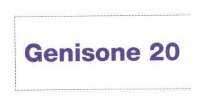 Trademark GENISONE 20