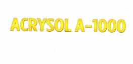 Trademark ACRYSOL A-1OOO