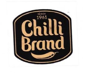 Trademark SINCE 1961 CHILLI BRAND + LOGO