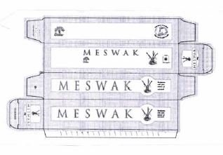 Trademark MESWAK + LABEL + LOGO