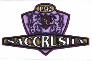 Trademark SACCRUSHA 1942 + LOGO