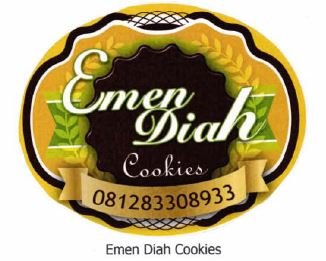 Trademark EMEN DIAH COOKIES 081283308933 + LOGO