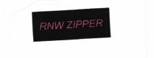 Trademark RNW ZIPPER