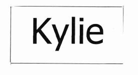 Trademark KYLIE