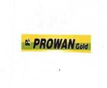 Trademark PROWAN GOLD + LOGO