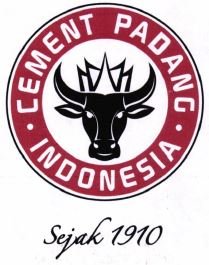 Trademark CEMENT PADANG INDONESIA SEJAK 1910 + LOGO