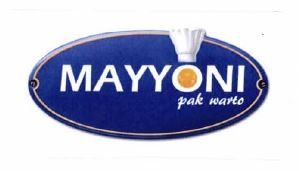 Trademark MAYYONI PAK WARTO + LOGO