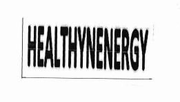 Trademark HEALTHYNENERGY