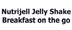 Trademark NUTRIJELL JELLY SHAKE BREAKFAST ON THE GO