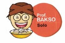 Trademark PROF. BAKSO SOLO + GAMBAR