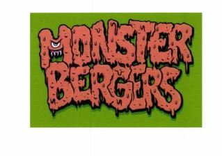 Trademark MONSTER BERGERS + logo: