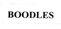 Trademark BOODLES