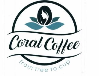 Trademark CORAL COFFE FROM TREE TO CUP + LOGO