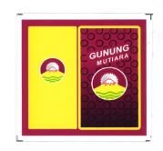 Trademark GUNUNG MUTIARA + LUKISAN