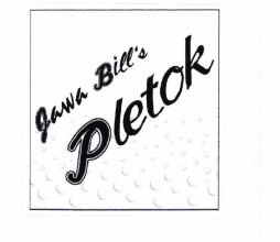 Trademark JAWA BILL'S PLETOK