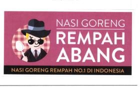 Trademark NASI GORENG REMPAH ABANG NASI GORENG REMPAH NO.1 DI INDONESIA + LUKISAN