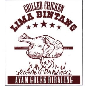 Trademark GRILLED CHICKEN LIMA BINTANG + LUKISAN