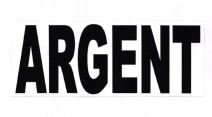 Trademark ARGENT