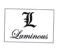 Trademark LUMINOUS + LOGO