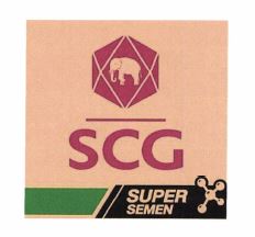 Trademark SCG SUPER SEMEN + LOGO