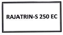 Trademark RAJATRIN-S 250 EC