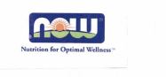 Trademark NOW NUTRITION FOR OPTIMAL WELLNESS + LOGO