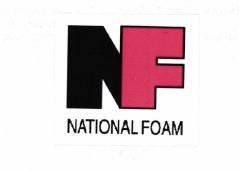 Trademark NF NATIONAL FOAM + LOGO