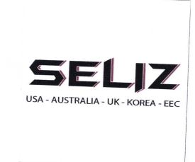 Trademark SELIZ USA-AUSTRALIA-UK-KOREA-EEC