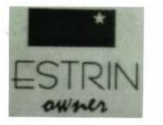 Trademark ESTRIN OWNER + LOGO