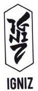 Trademark IGNIZ + HURUF KANJI