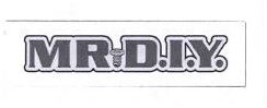 Trademark MR D.I.Y + LOGO