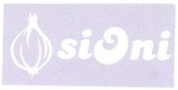 Trademark SIONI + LOGO