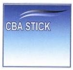 Trademark CBA STICK + LUKISAN