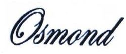 Trademark OSMOND