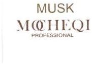 Trademark MUSK MOCHEQI PROFESSIONAL