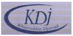 Trademark KDJ KHAIRUDDIN DJAWAD