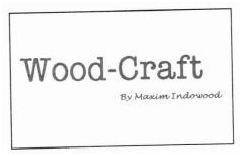 Trademark WOOD-CRAFT BY MAXIM INDOWOOD