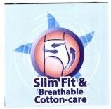 Trademark SLIM FIT & BREATHABLE COTTON CARE + GAMBAR