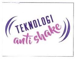 Trademark TEKNOLOGI ANTI SHAKE