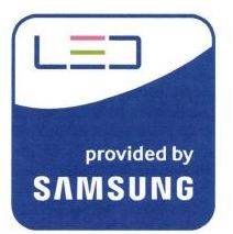 Trademark LED PROVIDED BY SAMSUNG