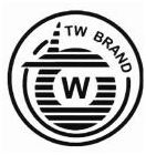 Trademark TW BRAND + LOGO