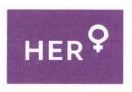 Trademark HER + LOGO