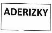 Trademark ADERIZKY