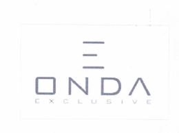 Trademark ONDA EXCLUSIVE + LOGO